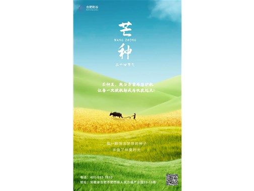 芒種至，乾谷方案為您護航
